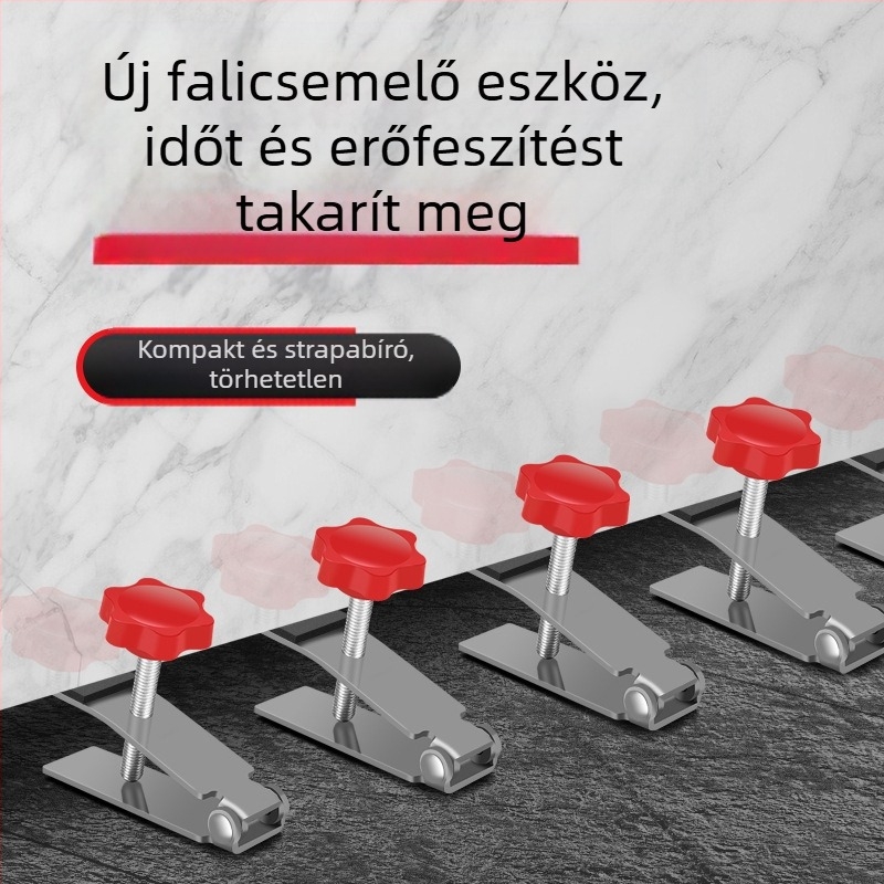 Huiyu csempe szintező eszköz – króm-vanádium acél, univerzális felhasználás, otthoni csempe lerakáshoz