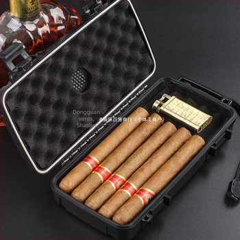 Műanyagból készült szivardoboz, könnyed luxus stílus, testreszabás nélkül, Márka: Egyéb