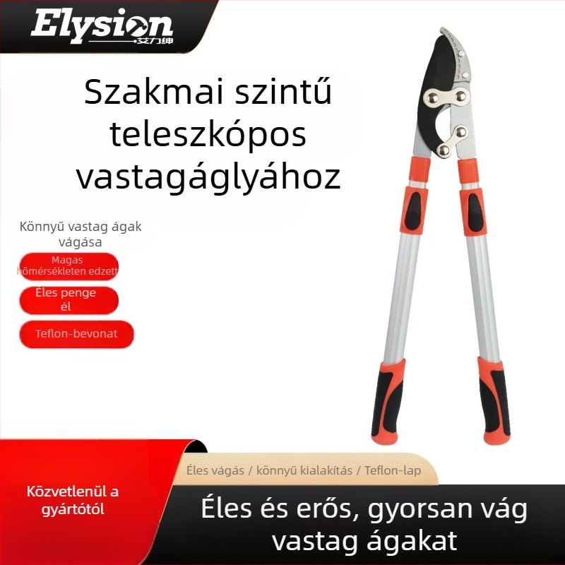 Manha Metszőolló – Húzható vastagág-vágó a kerthez, gyümölcs- és ágvágó eszköz