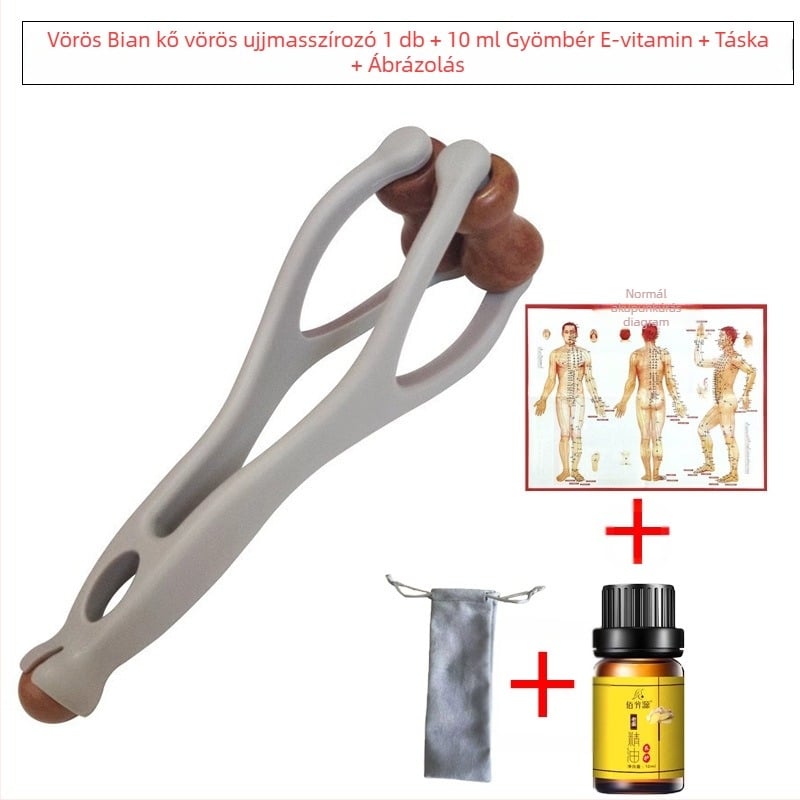 Gua sha ujjmasszírozó penge – Bianstone, 50 g