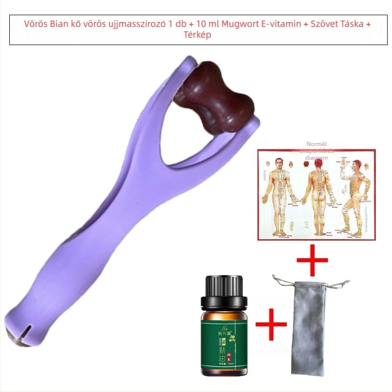 Gua sha ujjmasszírozó penge – Bianstone, 50 g