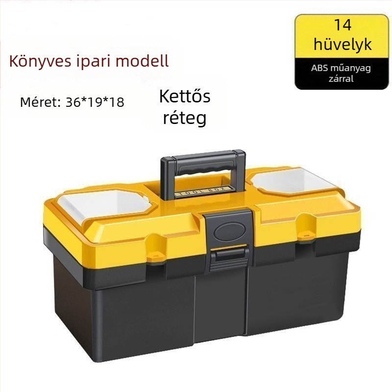 Műanyag szerszámtartó doboz, bővíthető (Márka: Egyéb; Sorozat: 1)