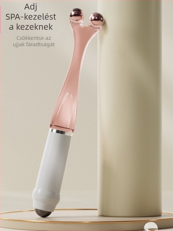 Ujjmasszírozó mágneses golyókkal, klipsz-stílusú ujjízületi masszírozó, súly 62 g, nyomtatott logó, testreszabás elérhető.