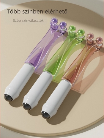 Ujjmasszírozó mágneses golyókkal, klipsz-stílusú ujjízületi masszírozó, súly 62 g, nyomtatott logó, testreszabás elérhető.