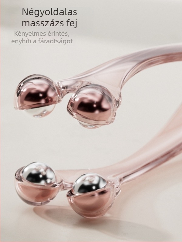 Ujjmasszírozó mágneses golyókkal, klipsz-stílusú ujjízületi masszírozó, súly 62 g, nyomtatott logó, testreszabás elérhető.