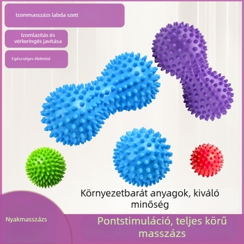 Dió alakú tüskés fascia gömb izmai ellazítására, talpmasszázsra, fascia felszabadításra, rehabilitációs edzéshez