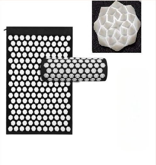 Akupunktúrás masszázs matrac — Anyag: ABS + pamut + szivacs; alkalmas munka cipőkhöz; minden évszakban használható