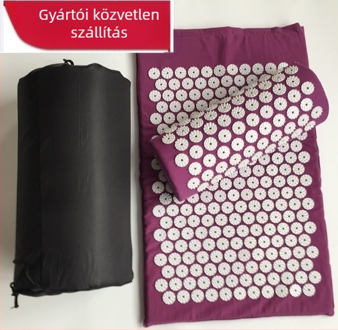 Akupunktúrás masszázs matrac — Anyag: ABS + pamut + szivacs; alkalmas munka cipőkhöz; minden évszakban használható