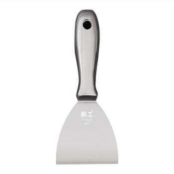 Lapos kés spatula – rozsdamentes acél, élelmiszer-minőség, por és sár tisztítására a pengéken; Peng Gong