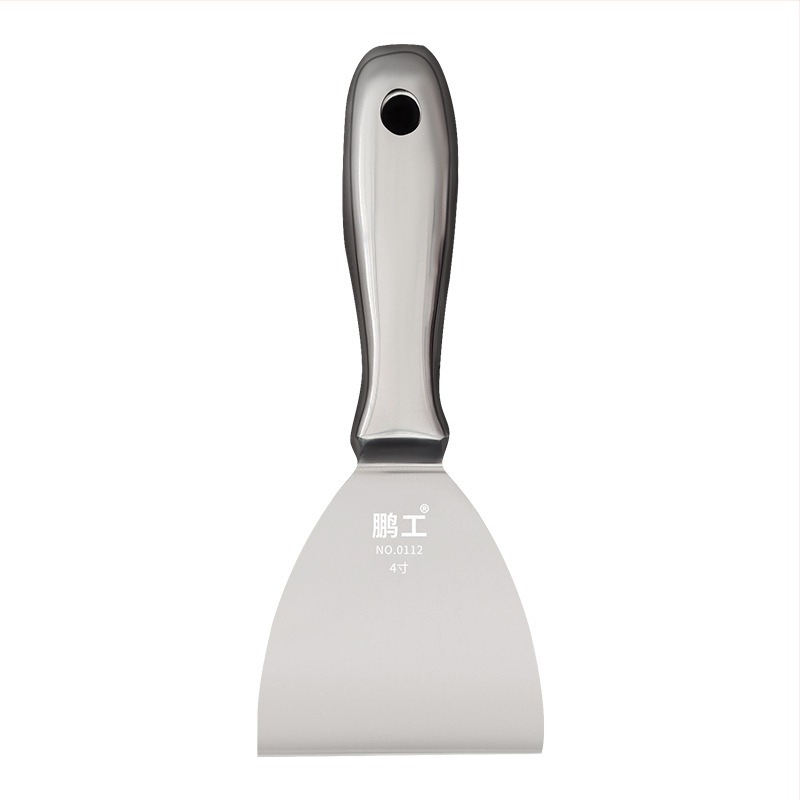 Lapos kés spatula – rozsdamentes acél, élelmiszer-minőség, por és sár tisztítására a pengéken; Peng Gong