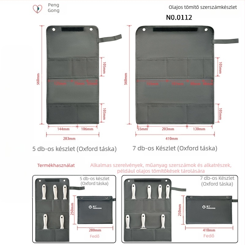 Lapos kés spatula – rozsdamentes acél, élelmiszer-minőség, por és sár tisztítására a pengéken; Peng Gong