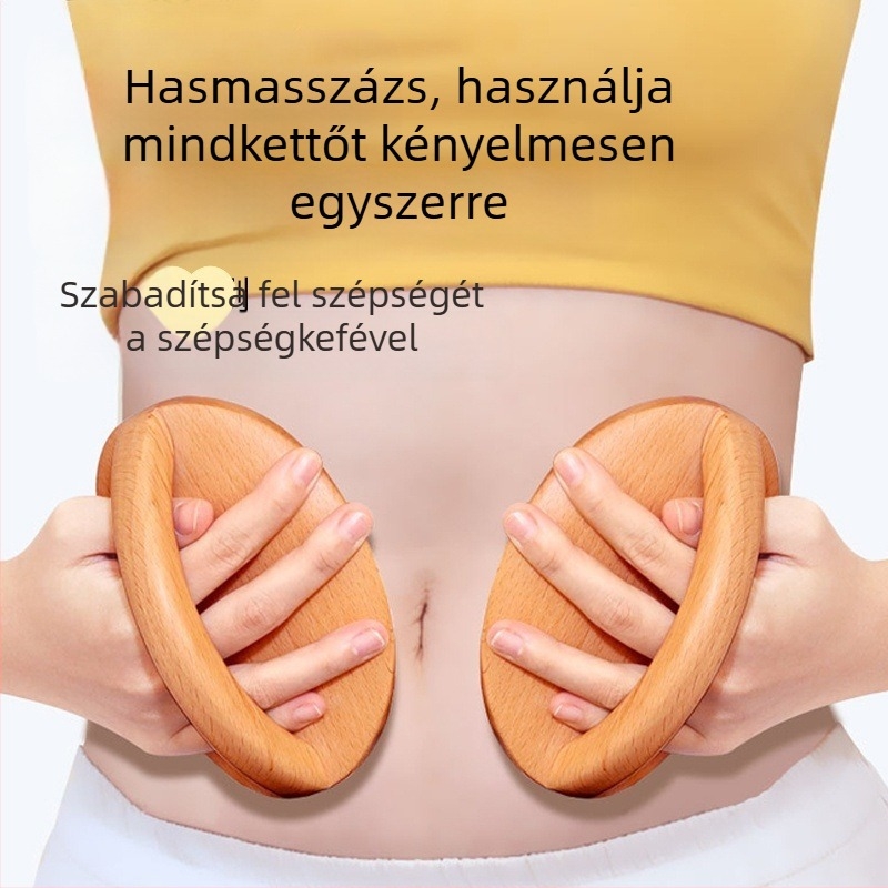 Műanyag vákuumkészülék egykezes masszázskefével és 20 ml illóolajjal