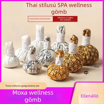 Ruyizhai Mugwort Gyógynövény Egészséglabda, Illatos Thai Masszázs Labda, Meleg Moxa Csomag, Szem- és Arc Kompresszió, 100 g