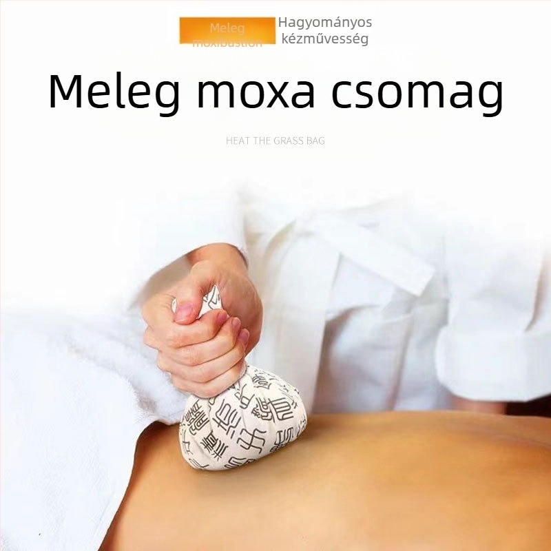 Ruyizhai Mugwort Gyógynövény Egészséglabda, Illatos Thai Masszázs Labda, Meleg Moxa Csomag, Szem- és Arc Kompresszió, 100 g
