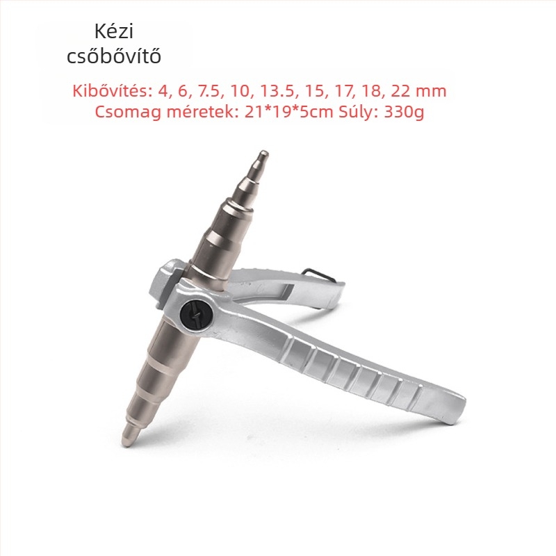 Rézcső flare eszköz, 10 darabos készlet, CT-2029 modell, hétlyukas flangkoló maró