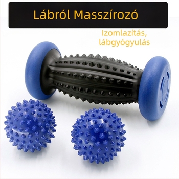 Portable fascia gömb masszírozó kerék láb- és kézmasszázshoz, jóga masszázs kerék, Heavy Huan; termék kategória: masszázs pálca/kalapács; típus: hordozható; csomagolás: 100 db; anyag: Egyéb