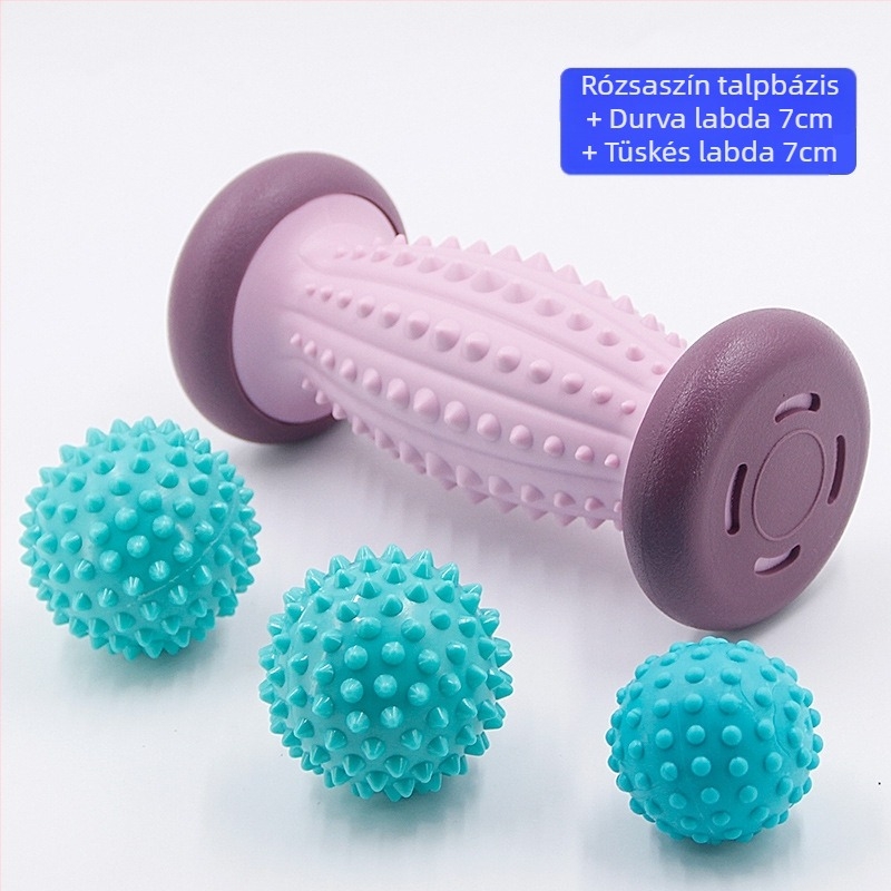 Portable fascia gömb masszírozó kerék láb- és kézmasszázshoz, jóga masszázs kerék, Heavy Huan; termék kategória: masszázs pálca/kalapács; típus: hordozható; csomagolás: 100 db; anyag: Egyéb