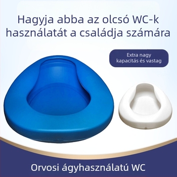 Ágytál idős betegek és paralizált betegek számára; urinál nőknek és anyáknak; nagy méretű, otthoni sík dizájn (Anyag: Más; Importált: Nem; Márka: Más; Termékkód: Qsxa639949093802; Kategória: Spittoon)