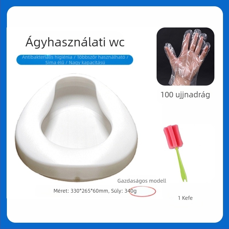 Ágytál idős betegek és paralizált betegek számára; urinál nőknek és anyáknak; nagy méretű, otthoni sík dizájn (Anyag: Más; Importált: Nem; Márka: Más; Termékkód: Qsxa639949093802; Kategória: Spittoon)