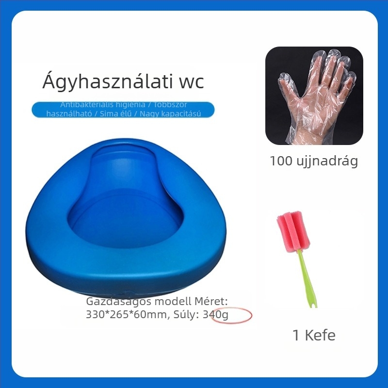 Ágytál idős betegek és paralizált betegek számára; urinál nőknek és anyáknak; nagy méretű, otthoni sík dizájn (Anyag: Más; Importált: Nem; Márka: Más; Termékkód: Qsxa639949093802; Kategória: Spittoon)
