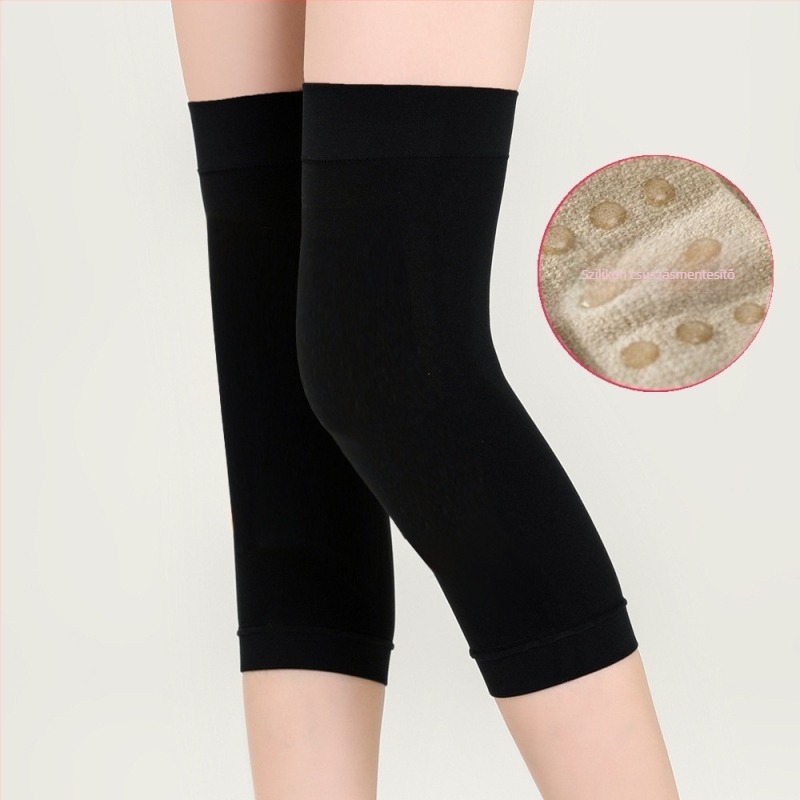 Hosszabb térdvédő meleg nyárra, vékony és légáteresztő, uniszex, nylonból