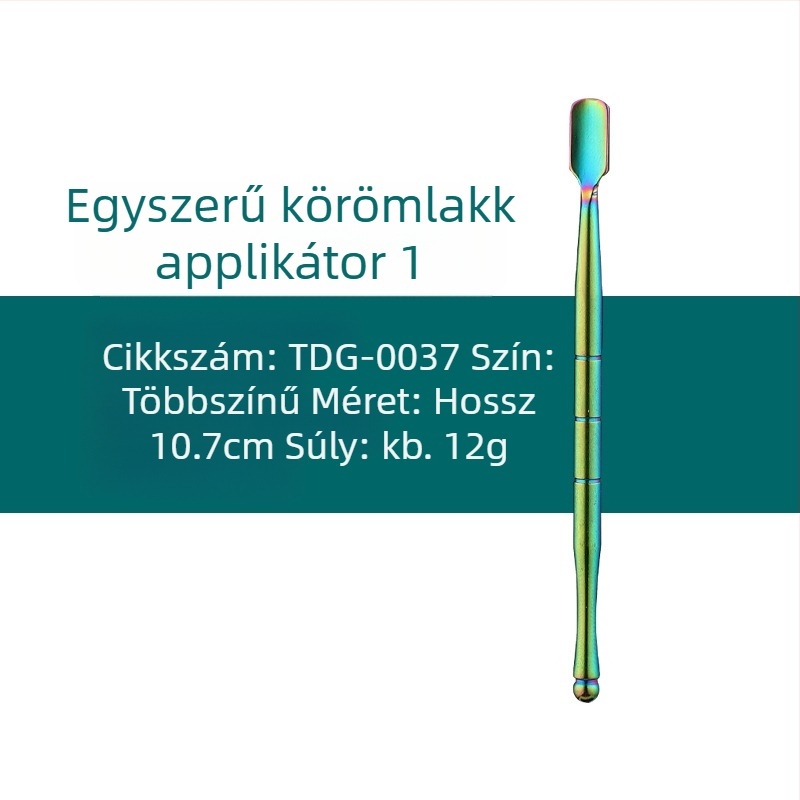 Nemesacélból készült pipatisztító és faragó eszközöket tartalmazó készlet, méretei 17,7 × 6 × 1,8 cm, tömege körülbelül 143 g; logó nyomtatás és magánmárka elérhető