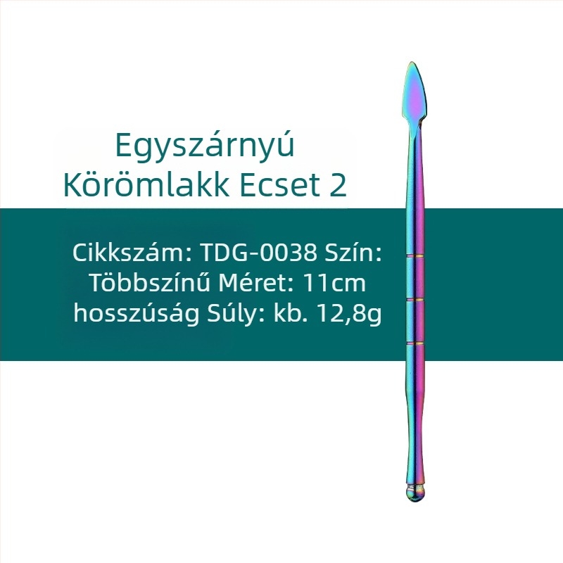 Nemesacélból készült pipatisztító és faragó eszközöket tartalmazó készlet, méretei 17,7 × 6 × 1,8 cm, tömege körülbelül 143 g; logó nyomtatás és magánmárka elérhető