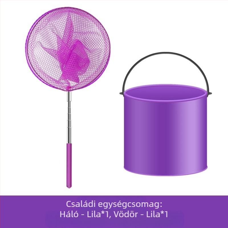 Kinyitható gyerekeknek szánt rovarfogó háló kültéri használatra, szitakötő és pillangó háló, Giant Finned King márka