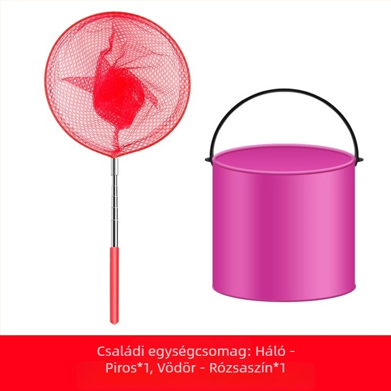 Kinyitható gyerekeknek szánt rovarfogó háló kültéri használatra, szitakötő és pillangó háló, Giant Finned King márka