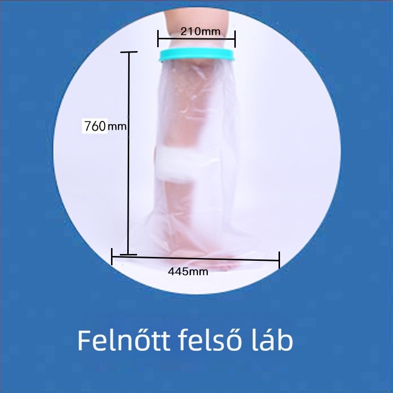 Sea Fly PICC vízálló sebvédő tok fürdéshez és posztoperatív ápoláshoz – PVC, PP és szilikon, lábhoz, testreszabható, 1 év garancia
