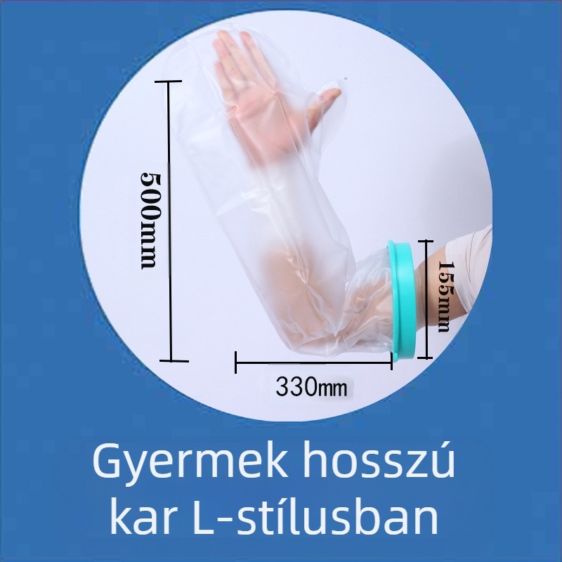 Sea Fly PICC vízálló sebvédő tok fürdéshez és posztoperatív ápoláshoz – PVC, PP és szilikon, lábhoz, testreszabható, 1 év garancia
