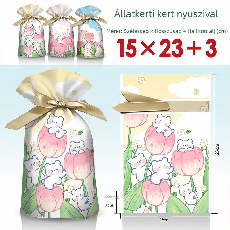 Snack ajándékzacskó gravírozott nyomással, tejfehér filmmel, Salt Light márka