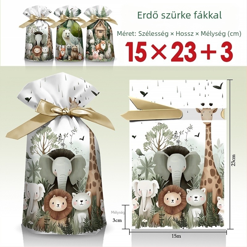 Snack ajándékzacskó gravírozott nyomással, tejfehér filmmel, Salt Light márka