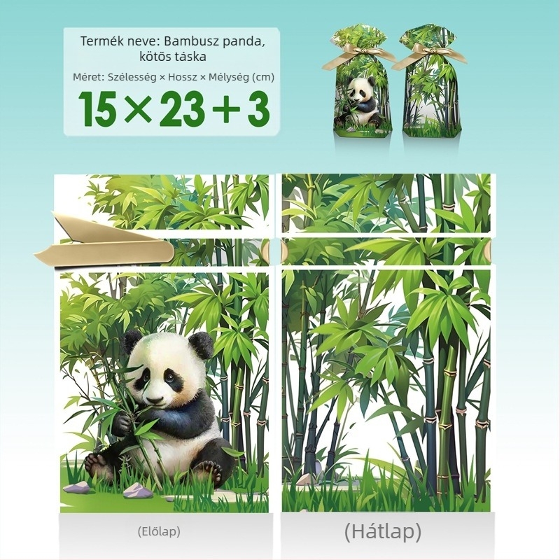 Snack ajándékzacskó gravírozott nyomással, tejfehér filmmel, Salt Light márka