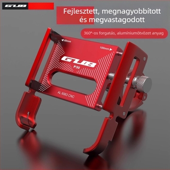 GUB P30 alumínium ötvözet telefon-tartó elektromos motorkerékpárokhoz és kerékpárokhoz