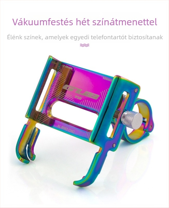 GUB P30 alumínium ötvözet telefon-tartó elektromos motorkerékpárokhoz és kerékpárokhoz