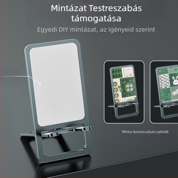 MK Asztali telefon-tartó — ultra vékony, összecsukható, alumíniumötvözet, csúszásmentes, kompakt