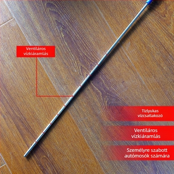 Járművek víztartály tisztító pisztoly - szétszerelés nélkül, kettős funkciójú víz és gáz eszköz, rozsdamentes acél fej és fogantyú, nagy nyomás, permetezési távolság 3 m