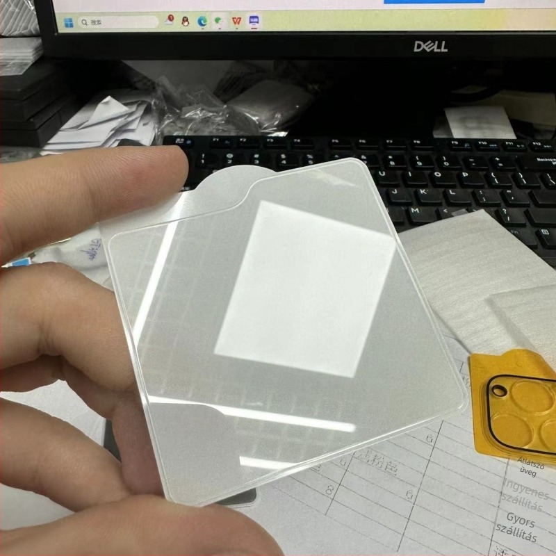 Edzett üveg kijelzővédő a Samsung Galaxy Z Flip5 külső kijelzőjére és a Z Fold5 kis kijelzőjére, HD élesség, magánélet védelem, ujjlenyomat-mentes, ütésálló