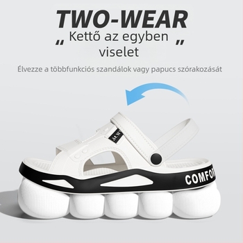 Férfi EVA szandálok - csúszásgátló, légáteresztő, kültéri vezetési szandál, EVA felső és talp, slip-on, 2025 tavasz