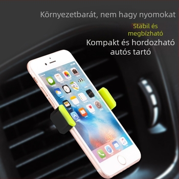 Autótelefon-tartó az autó légkivezetőjéhez – mini, univerzális navigációhoz; Típus 7351077, Modell 01, Szerelés a légkivezetőbe, GM-kompatibilis