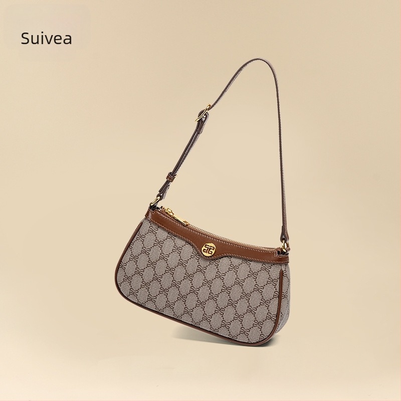 Crossbody mini négyzet alakú PVC táska telefonhoz – cipzáras zárás, belső cipzáros zseb, betűs mintázat, városi minimalist stílus