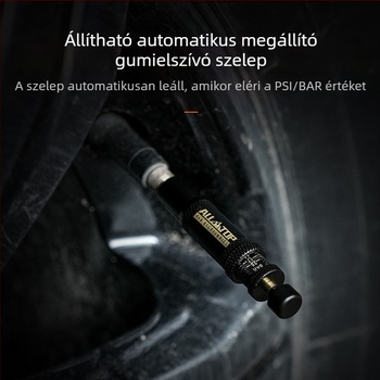 ALL-TOP digitális gumi deflátor szelep – hordozható toll alak, 0.7–2.1 nyomástartomány, minden modellhez kompatibilis, deflációs funkció