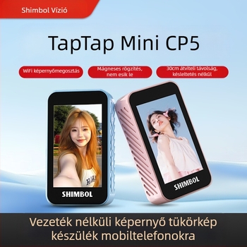 See peng CP5 mini – kompakt selfie eszköz kijelzővel, tükörrel és képernyő-projekcióval, időzítővel