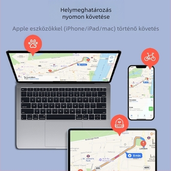 Gyerekek és idősek GPS-nyomkövetője – anti-lost helymeghatározó eszköz, modell Apple locator No. 2