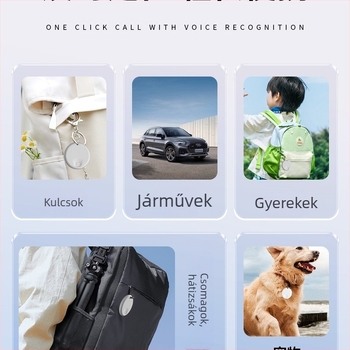 Gyerekek és idősek GPS-nyomkövetője – anti-lost helymeghatározó eszköz, modell Apple locator No. 2
