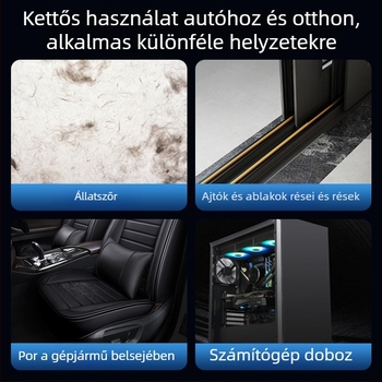 Kézi autós porszívó, vezeték nélküli, újratölthető, 7.4V, 80W, 9000Pa szívás