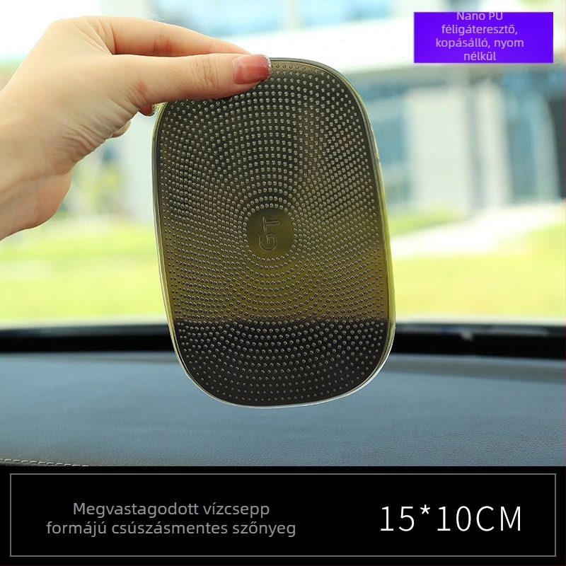 Autóanti-slip matrac vízcsepp mintával, hajtogatható, PU anyag, magas hőállóság, Ruijie márka