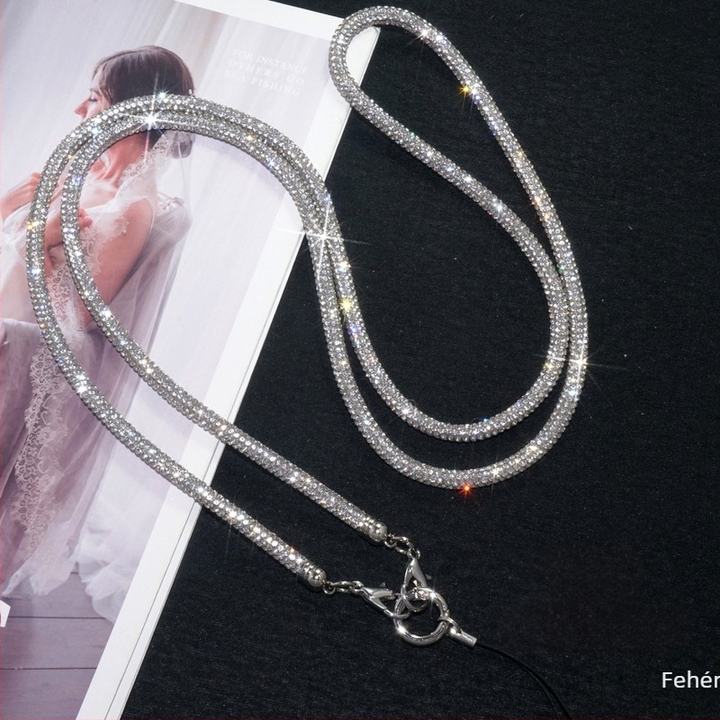 Telefonszettyű PU anyagból, kézzel készített, magas elasztikus pamutszál, fém csat, Blo bao márka