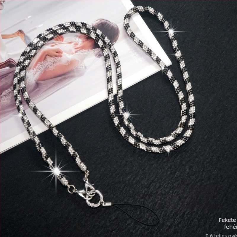 Telefonszettyű PU anyagból, kézzel készített, magas elasztikus pamutszál, fém csat, Blo bao márka